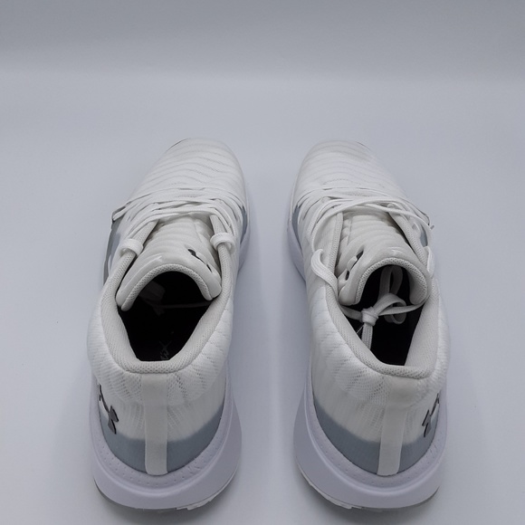 Under Armour Men's Spawn Low Basketball Shoe White - Picture 5 of 6